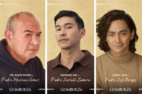 LOOK: Cast of New “GomBurZa” Film Revealed .